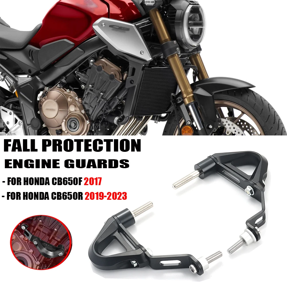 

CB 650R 650F Motorcycle Engine Guard Anti Crash Frame Slider Falling Crash Protector Cover FOR HONDA CB650R CB650F CB 650 R F