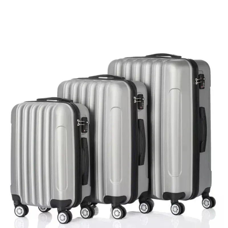 3-Piece Set, 20 24 28inch ABS Hard Shell Luggage Set, Carry on Luggage Set, Travel Luggage Set, Large Suitcase with Wheels