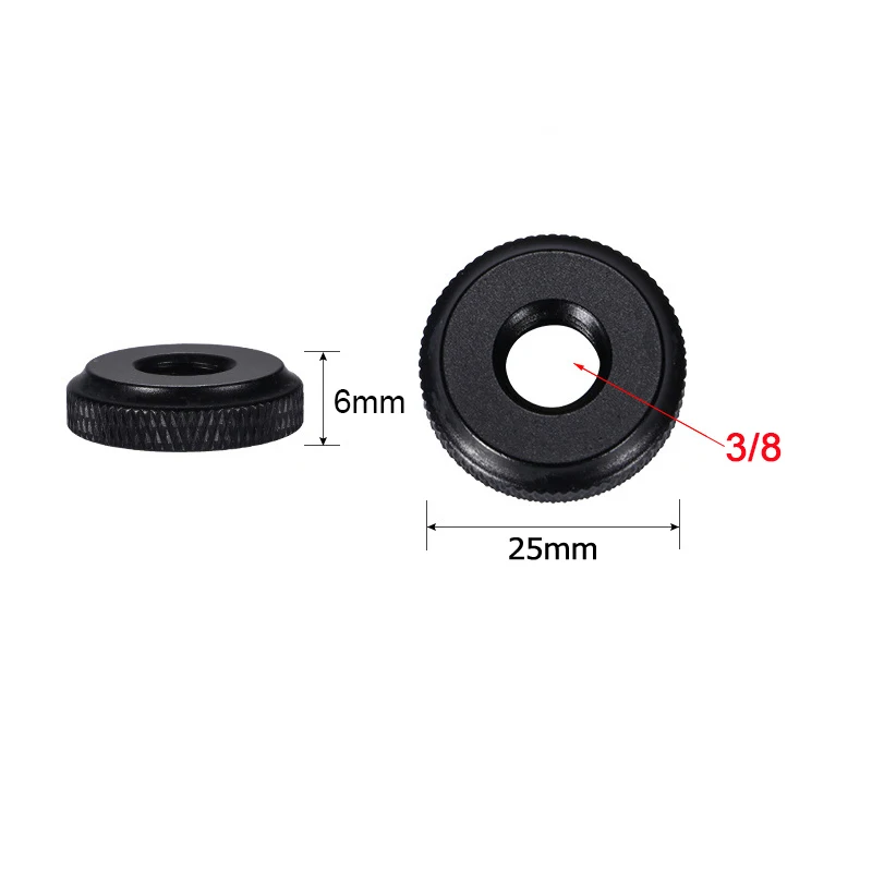 

100 Pieces Metal 3/8 Adapter Nut Flash Stand Light Mount Photo Studio Accessories
