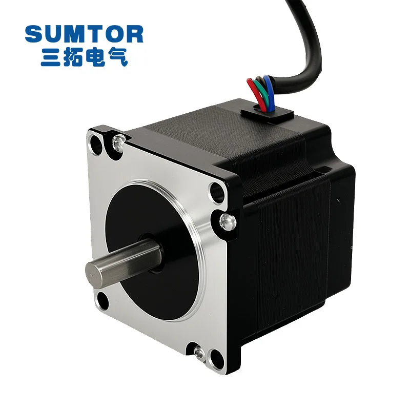 2 قطعة SUMTOR 57HS5125A4D8EP محركات متدرجة Nema 23 محرك متدرج مجموعة الهجين خطوة المحرك سائق