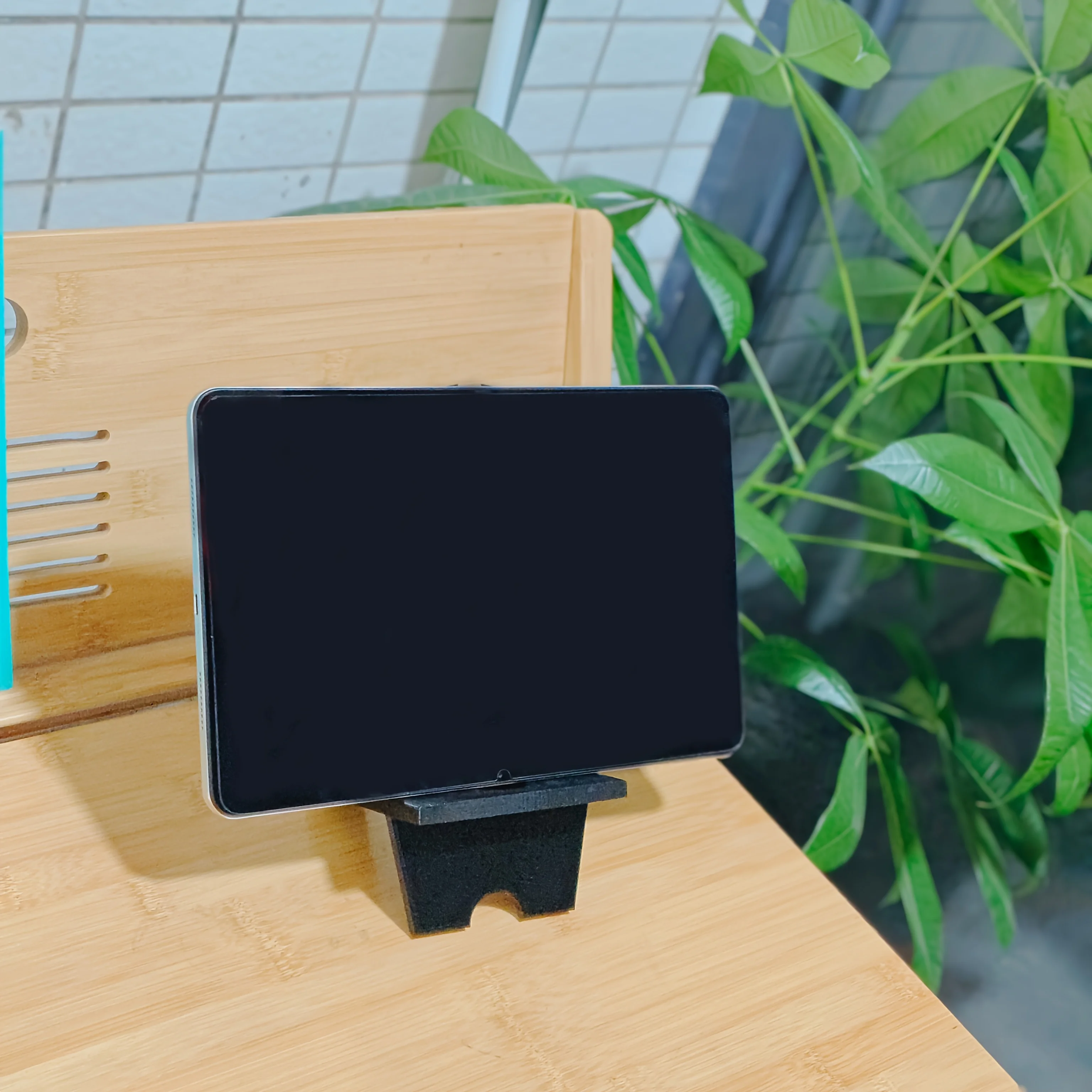 アールデコ調3Dプリントコウモリ型スマホホルダー - 取り外し可能で持ち運び可能な多機能スマホ用ハロウィンアクセサリー