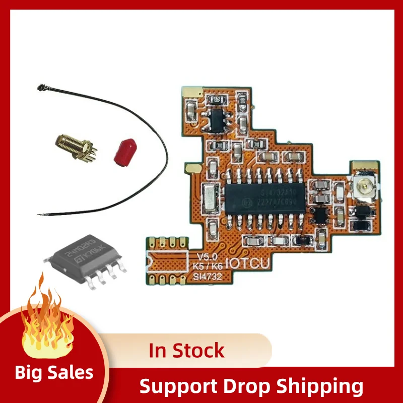 SI4732 V5.0 FPC Module+2M Chip for Quansheng UV K5 K6 HF Shortwave Full Band Reception/Single Sideband Reception