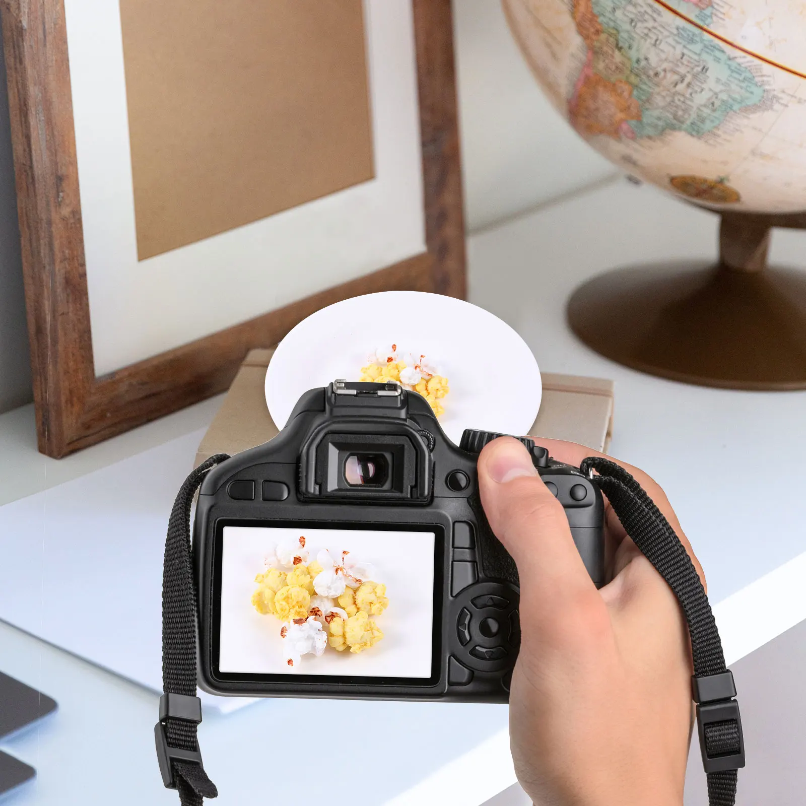 

10pcs Resin Decor Lifelike Artificial Popcorn Photography Props Diy Earring Accessories Party Favors Calendar Markers Realistic