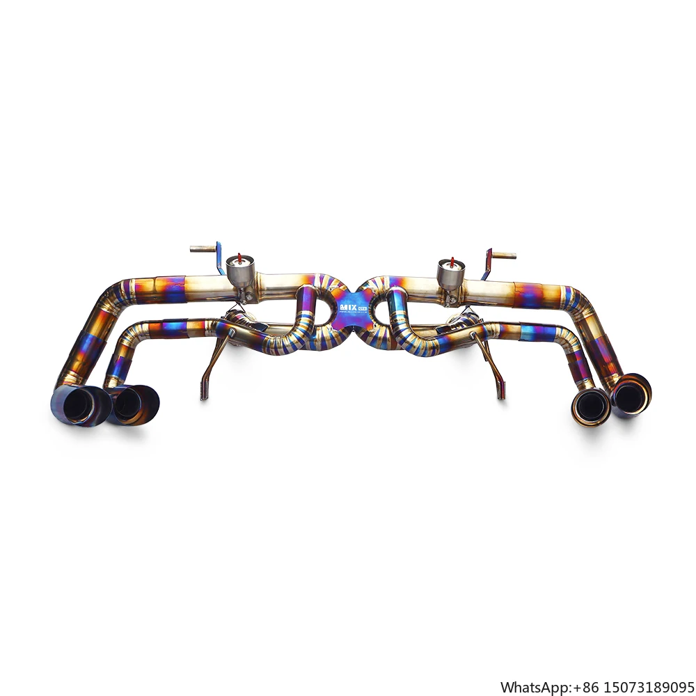 

For Huracan 5.2 LP580/LP610 Titanium Catback Exhaust Tuning High Performance Exhaust Tuning Racing Performance