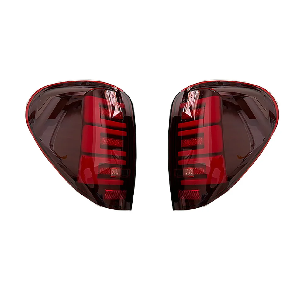 2pcs Exterior Taillight LED Rear Tail Light For Mitsubishi L200 Triton Colt 2004 2005-2014 Rear Brake Fog Lamp Turn Signal Light