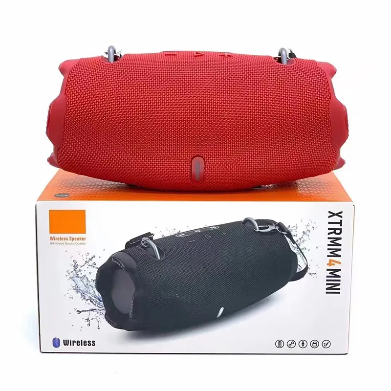 مصنع الجملة ميني إكستريم 4 سماعة لاسلكية تعمل بالبلوتوث المتكلم في الهواء الطلق مضخم صوت باس صندوق الصوت متعدد الوظائف