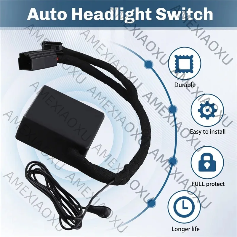 

AMEXIAOXU Auto Headlight Switch Sensor For Ford Fiesta MK7 Fog Light Headlamp Control Module Low Lights Adjuster