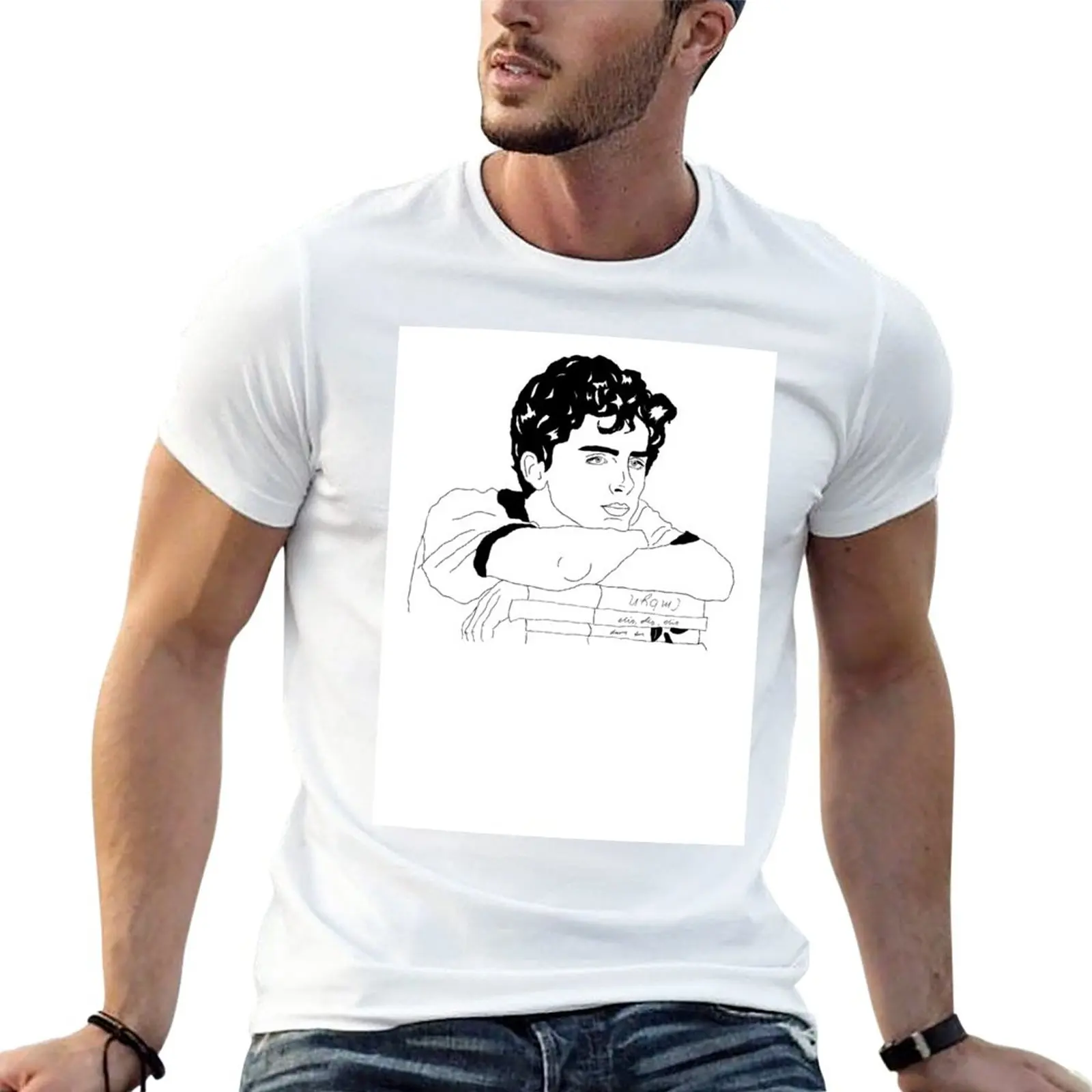 call me by your name - Elio T-Shirt t shirt man quick drying shirt plain black t shirts men