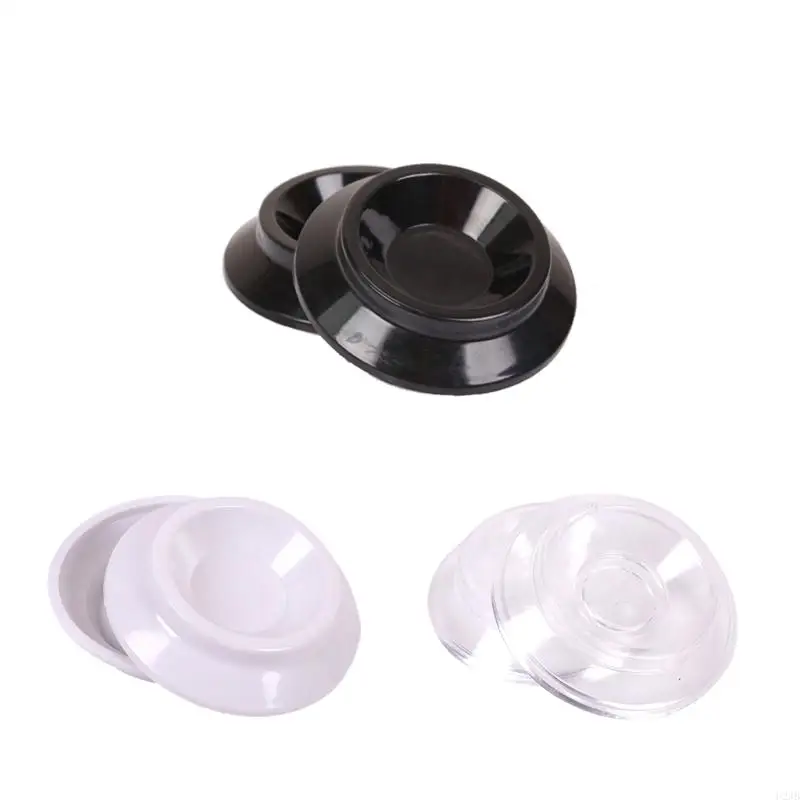 U2JB 4Pcs Antiskid Vertical Piano Caster Cups Floor Protectors Mats Instrument Parts