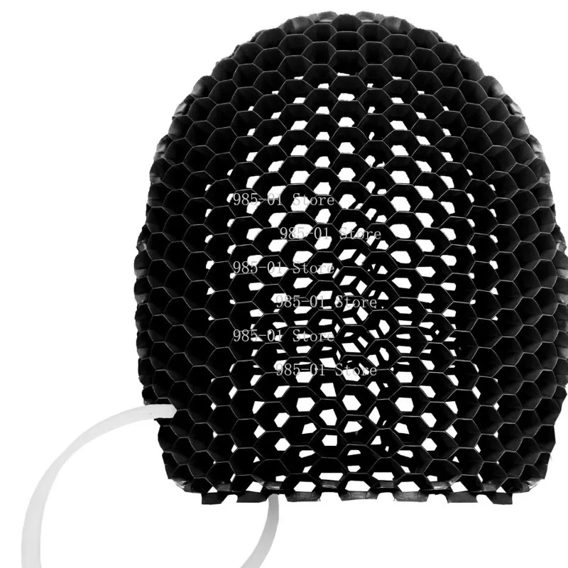 Exfoliating honeycomb bath gloves made of TPU, with portable lanyard, rich lather face scrubber for shower and cleansing