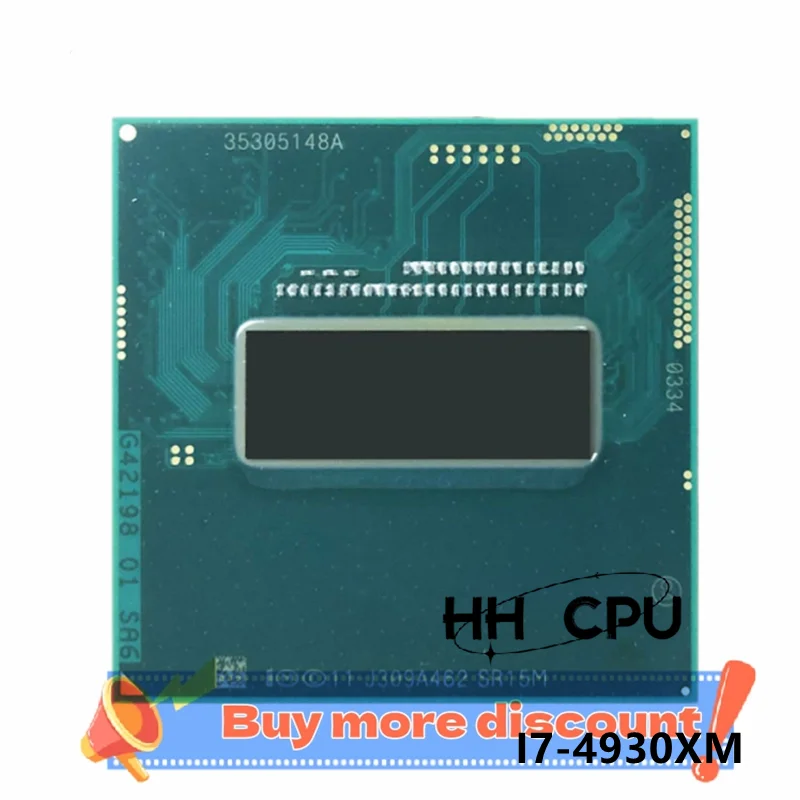 Core I7-4930MX SR15M CPU I7 4930MX processor 3.00GHz Socket G3 / rPGA946B