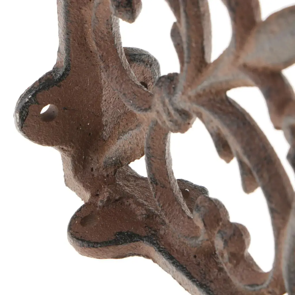Solid Cast Iron Shelf Bracket Industrial Wall Angle Supporter for Kitchen Bathroom Decoration Storage Shelf
