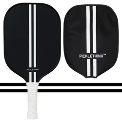 Paleta de Pickleball con bolsa de cubierta, tecnología de termoformado, fibra de vidrio, paletas de Pickleball para principiantes, 13mm