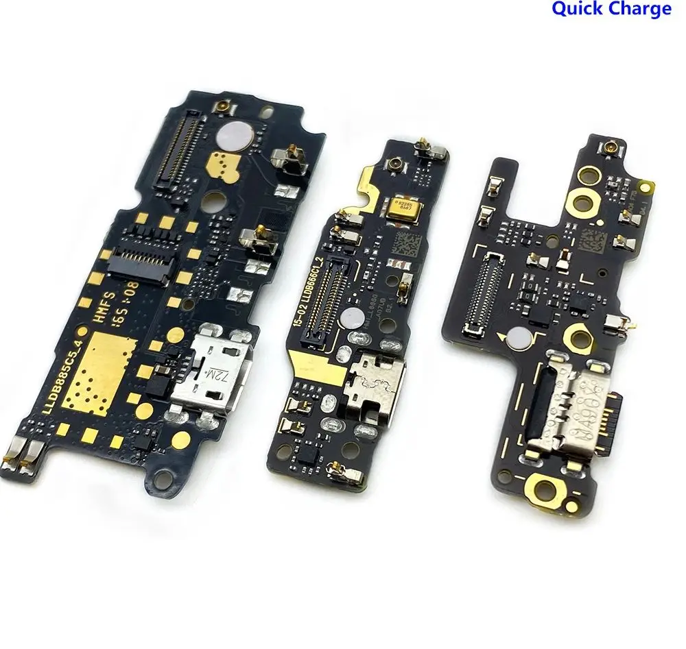 

USB Charging Port Dock Flex Cable Connector Board With Microphone For Xiaomi Redmi Note 5 4 4X 6 7 10 10S 8T 9 9S 8 Pro