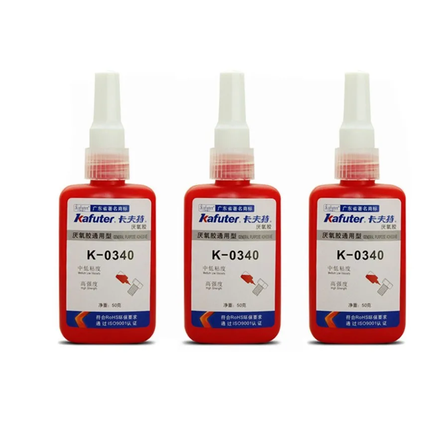 

Kraft K-0340 Anaerobic Adhesive - Universal Screw Locking Sealant - Waterproof High-Strength Bearing Locking Agent