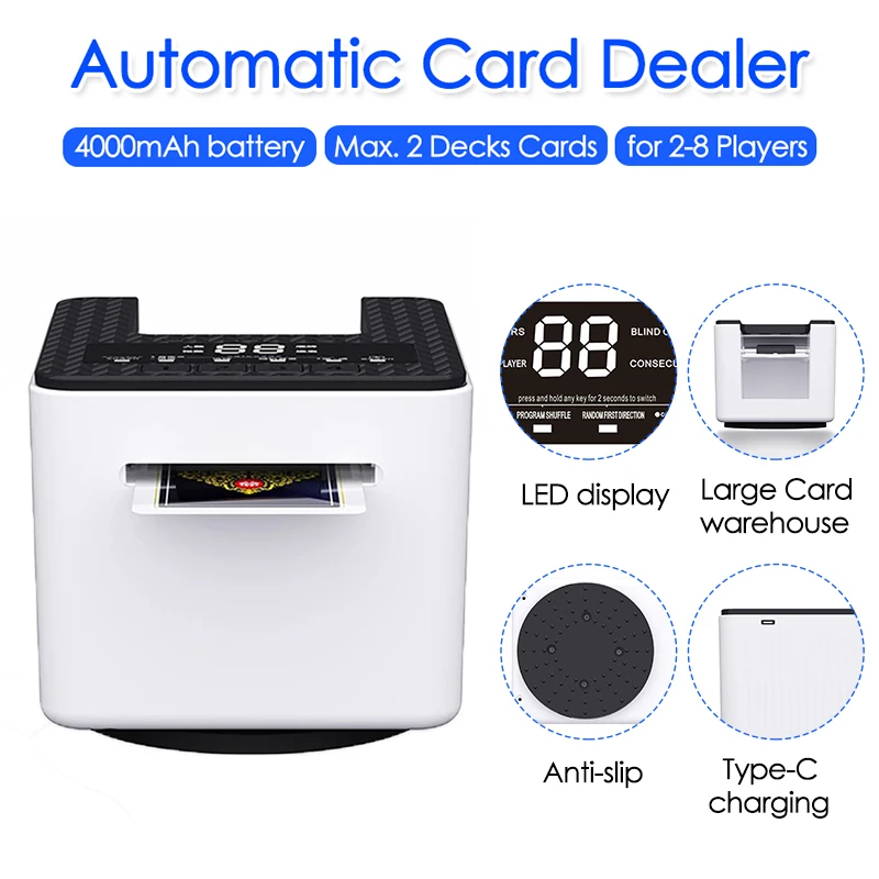 360°-rotating-automatic-card-dealer-playing-cards-dispenser-smart-electric-poker-dealing-tool-4000mah-rechargeable-for-party