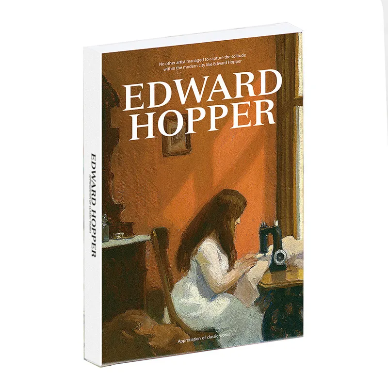 30 Sheets/Set Edward Hopper Series Postcards INS Style Wish Card Art Picture Greeting Card Fashion Gift Background Message Card