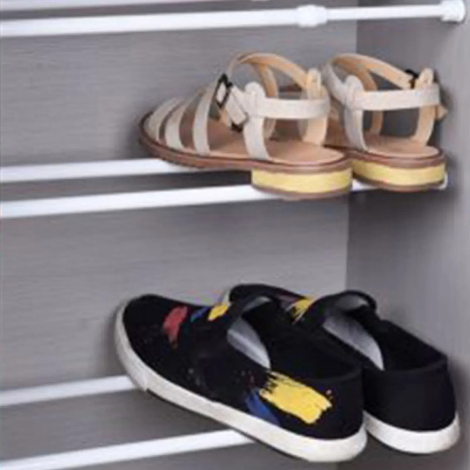 قابل للتعديل التوتر دش الستار قضيب الحاملة لا الحفر القطب تلسكوبي قوي لنوافذ مدخل الحمام