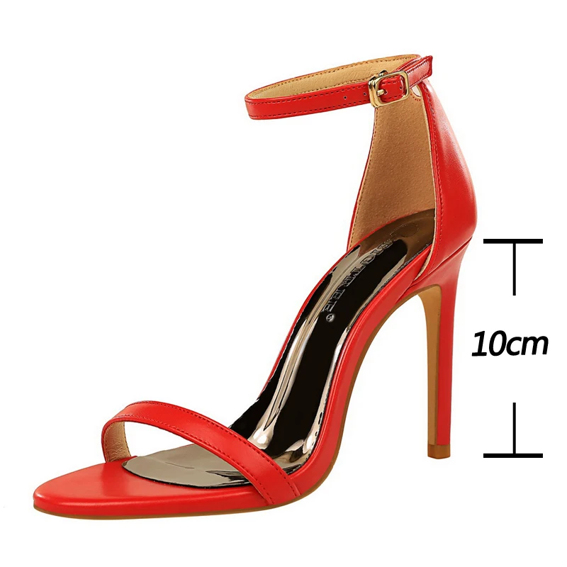 BIGTREE Shoes Sexy High Heels Women Pumps Fashion Women Heels Stiletto Party Shoes Summer Women Sandals Open Toe Heeled Sandals