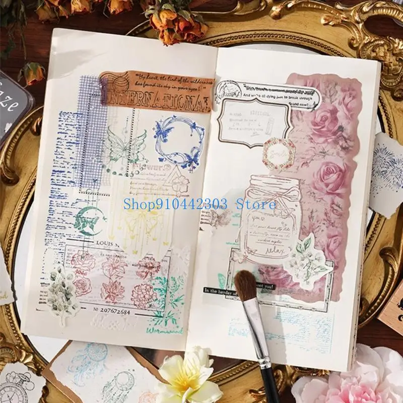 L4MD Timbro portatile per scrapbooking realizzato in ABS e materiali ecologici