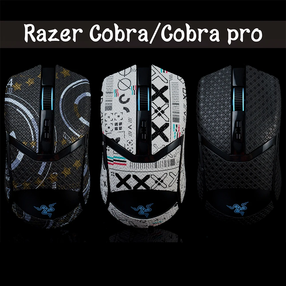 

For Razer Cobra Pro Mouse Grip Tape Professional Edition All Inclusive Mouse Anti Slip Sticker Wired Universal Mouse Sticker