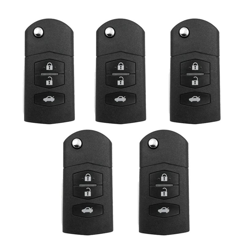 

5Pcs KEYDIY B14-3 Universal 3 Button B-Series KD Car Remote Key RC Key For KD900 KD900+ URG200 KD-X2 For Mazda Style