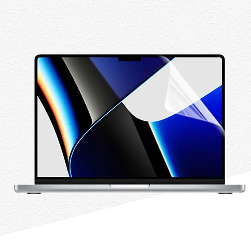 Glossy Screen Protector for 2023 MacBook Pro 16 M3 Pro A2991 M2 Max A2780 2021 MacbookPro 16.2 M1 A2485 Soft PET Protective Film