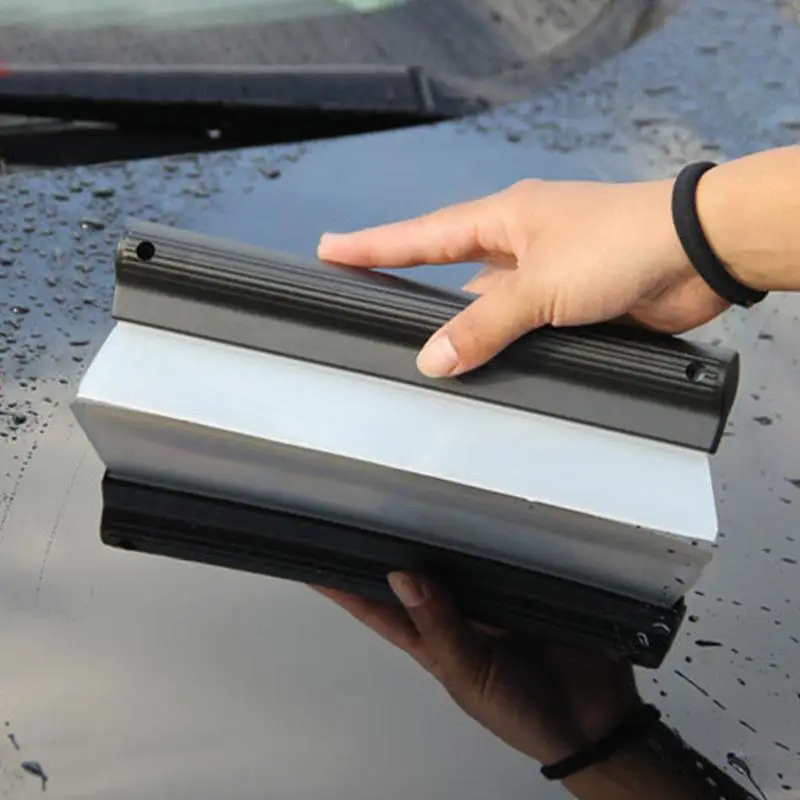 Squeegee For Car Window Flexible Car Water Scraper Tool Auto Car Dryer Handheld Quick Drying Squeegee For Car RV Trucks