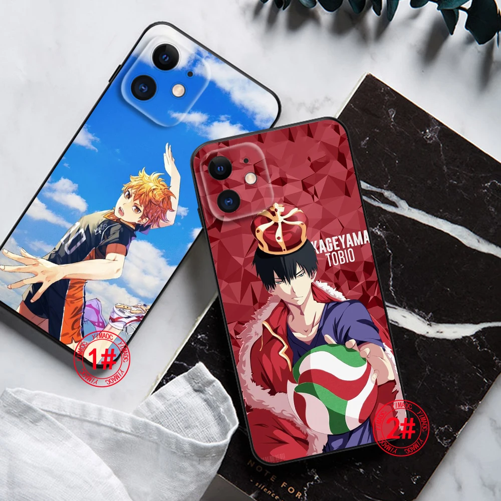 Haikyuu funda suave de Anime para Redmi Note 11, 11S, 10T, 10 Pro Max, 10S, 9T, 9S, 8, 8T, 7, Xiaomi Mi 11, 11I, 12, 12X