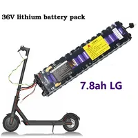 36V 7800mah 10S3P lithium battery pack with built-in communication motherboard can be used for Xiaomi Segway M365 scooter