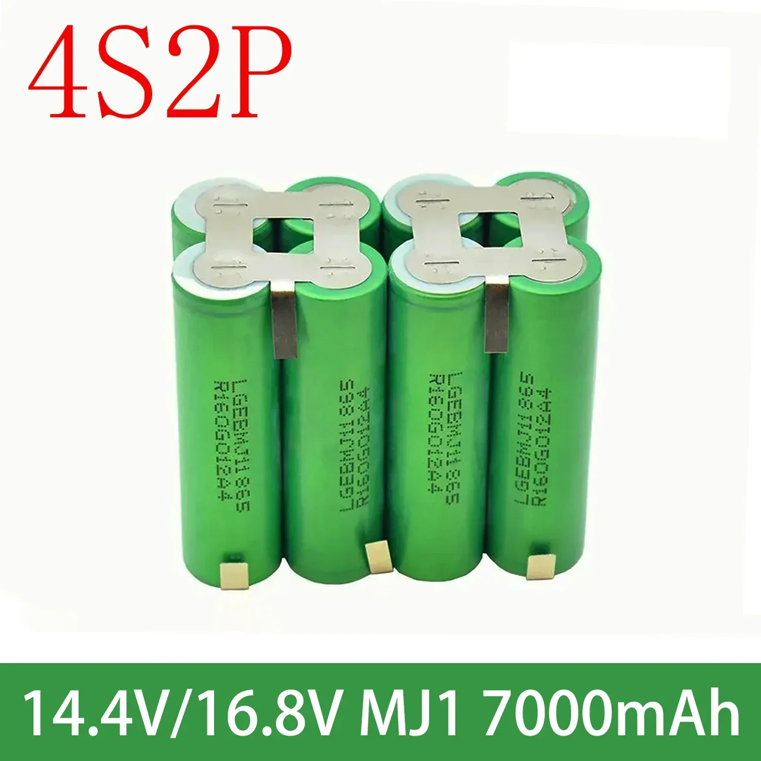 18650 MJ1 1S3P 2S1P 3S2P 4S2P 5S2P 3.7V 8.4V 10.8V 16.8V 18V 3500mAh 7000mAh For Screwdriver Batteries Weld Battery Pack