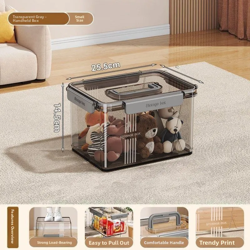 transparent-large-capacity-storage-box-for-books-clothes-toys-snacks-organizer-basket-home-use-moving-storage-box-plastic-mat