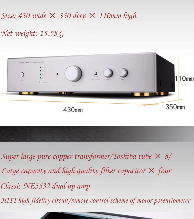 AIYIMA SMSL new pattern HiFi 2.0 200W Combined Class AB Amplifier  Optical fiber Coaxial NE5532 Remote control Amplifier Audio