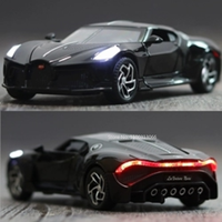 1:32 Alloy Scale Model Car Toys Bugatti La Voiture Noire Alloy Diecast Simulation Toy Vehicles Models Boys Gifts for Children