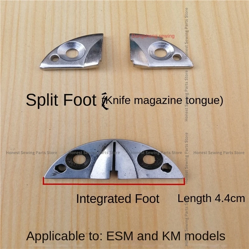 Knife Holder Foot Plate Tongue Sharpening Holder Tightening Roller Clamping Arm Wear Plate for Km Esm Electric Clippers Cutting