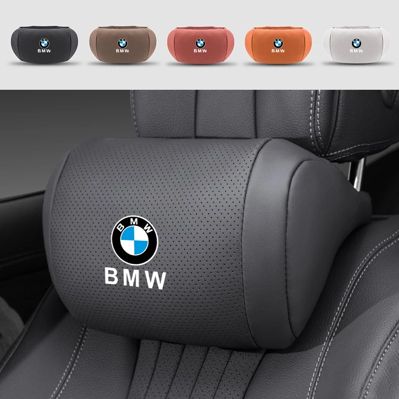 Auto-Kopfstützenkissen aus Memory-Schaumstoff, Nackenkissen, Innenraumzubehör für BMW 1er, 3er, 5er, 7er Serie, X3, X5, X6, F30, F34, F10, F20, G20, G30, F15, F16