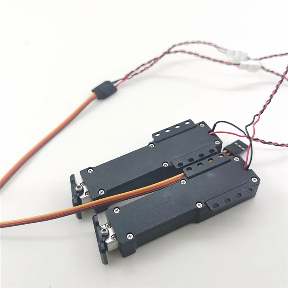 Electric Lifting Support Legs Kit for Tamiya 56505 1/14 Tractor Trailer RC Model Car Accessories
