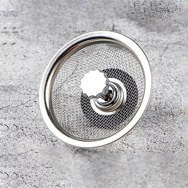 Stainless Steel Kitchen Sink Filter Mesh Sink Sewer Strainers Bathroom Floor Drains Catcher Waste Drain Hole Filter Trap Screen