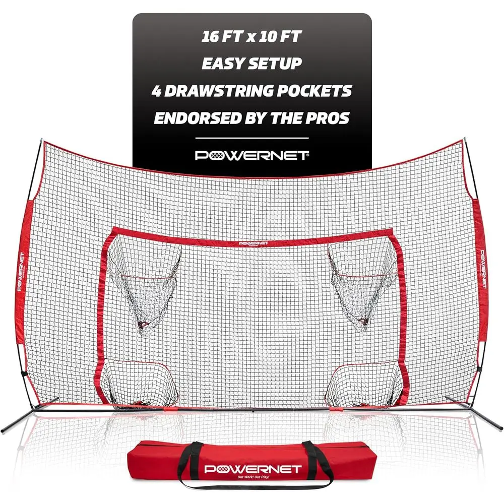 

16x10 Soccer Training Combo: Goal with Target Net, Enhance Accuracy, Reduce Missed Shots