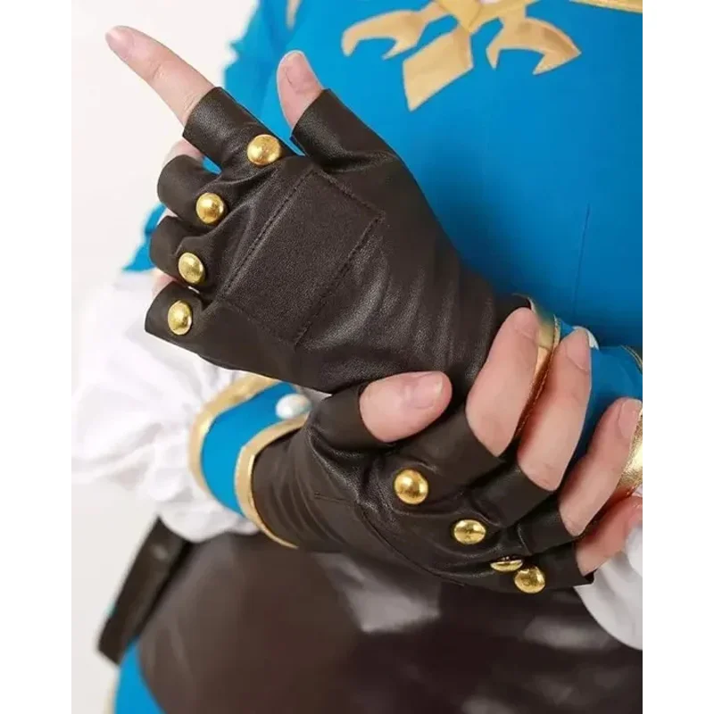 ชุดคอสเพลย์เจ้าหญิงอนิเมะสำหรับผู้หญิง CyMiccostumes ชุดแฟนซีฮาโลวีนสำหรับผู้หญิง เสื้อสีน้ำเงิน