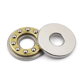 10pcs Axial Ball Thrust Bearing F2-6 F2.5-6 F3-8 F4-9 F4-10 F5-10 F5-12 F6-12 F6-14 F7-13 F8-16 F10-18 F12-21M