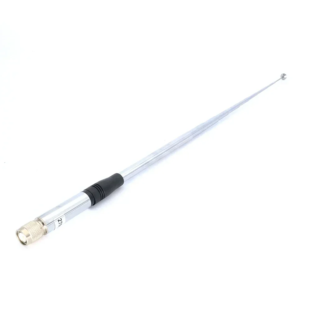 27MHz TNC Antenna Connector 9 Inch to 51 Inch Telescopic Handheld Flexible Radio Radio Antenna Aerial