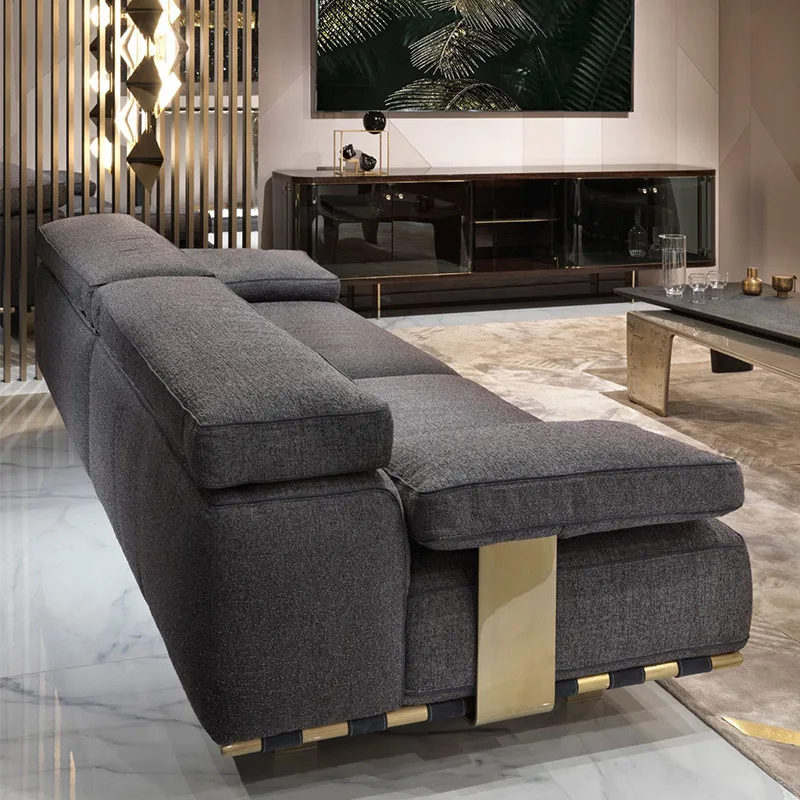 Sofa z matowej skóry