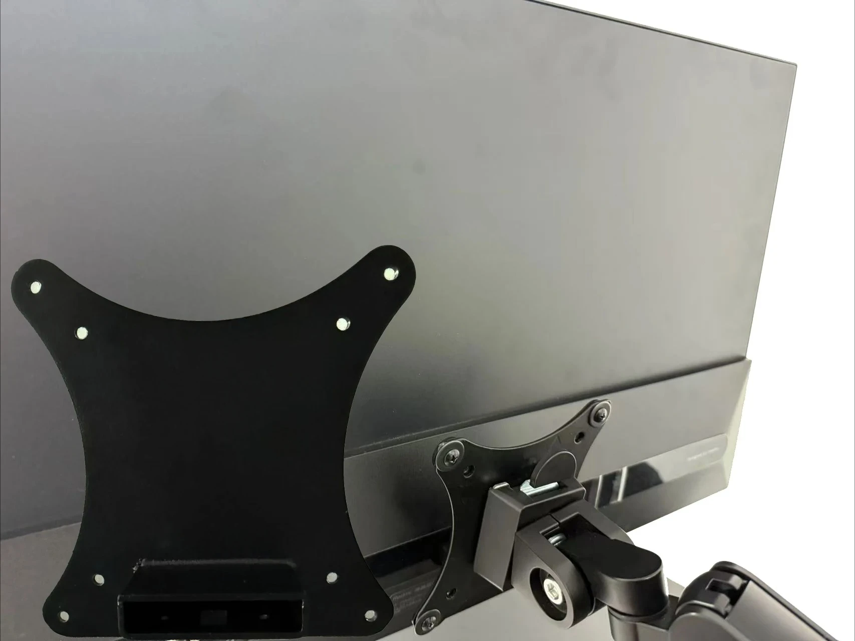 Adaptador VESA para soporte de montaje xiaomi rmmnt27nf Mi Monitor de escritorio 27 "75x75 y 100x100 soportes de brazos y soportes de pared 27 pulgadas