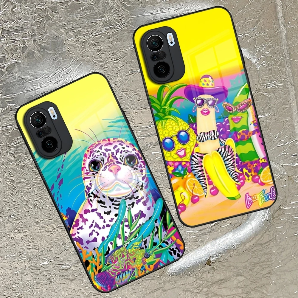 Lisa Frank tiger horse dog Cat Phone Case for Xiaomi 14 13 12 11 13t 12t 11t POCO M6 M5 X6 X5 F6 F5 Ultra Pro Lite 5G toughened