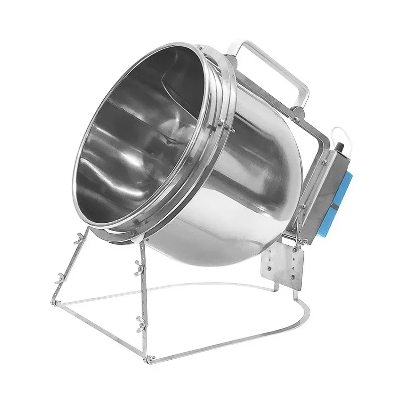 Stir fryer, home outdoor barbecue, stainless steel kitchen, large capacity automatic flipping and cooking machine view 4