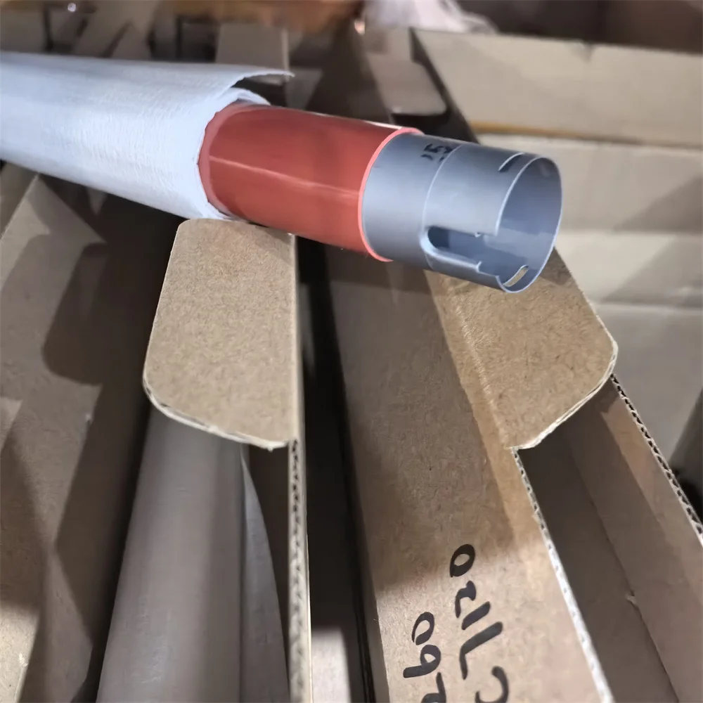 

2PCS HEAT Upper Fuser Roller for Fuji Xerox DocuCentre DC IV C2260 C2263 C2265 WorkCentre WC 7120 7125 7220 7225