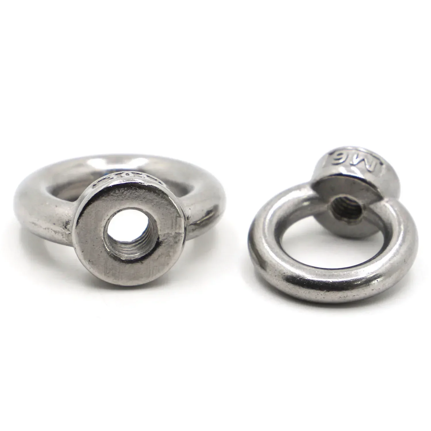 M3 M4 M5 M6 M8 M10 M12 304 Stainless Steel DIN582 Lifting Eye Nut Loop Hole Ring Thread Nut