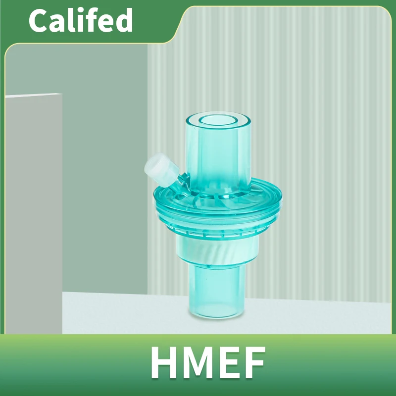 

Califed HMEF 1Pc/10Pcs/50Pcs Medical Disposable Breathing Filter Bacteria Filter Compound Filter For Pediatric HME HEPA HMEF