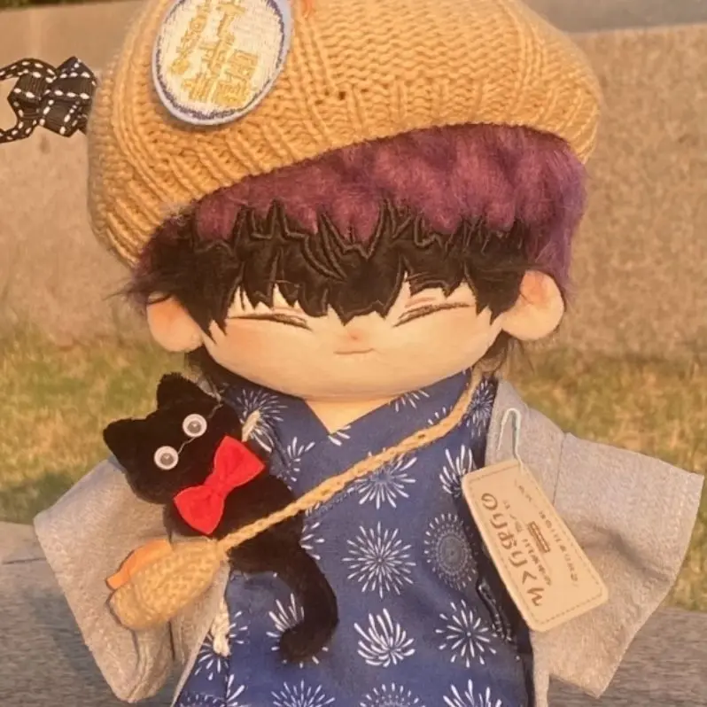 星名宗士郎 20cm コットンドール COS アニメ 怪獣No. 8 漫画のドレスアップ人形子供のギフトおもちゃ大人のファン DIY 人形プレイ